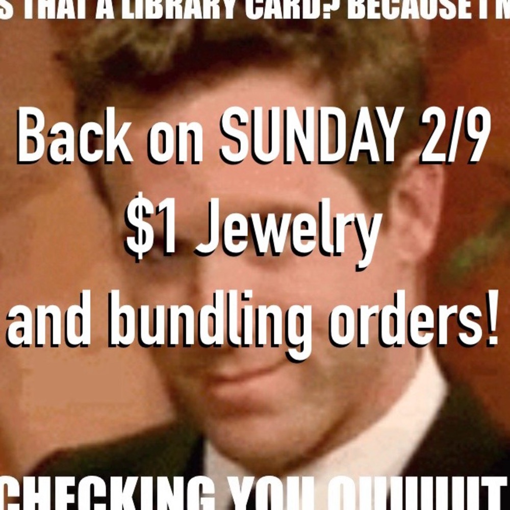 $1 Jewelry! Clearance live show check out listing✨ $10 minimum ✨